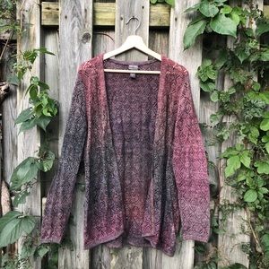 Purple Lacework Cardigan